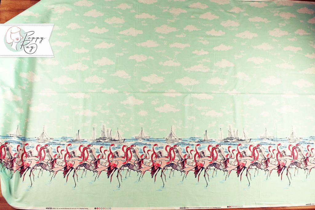 Michael Miller Flamingo Borderprint