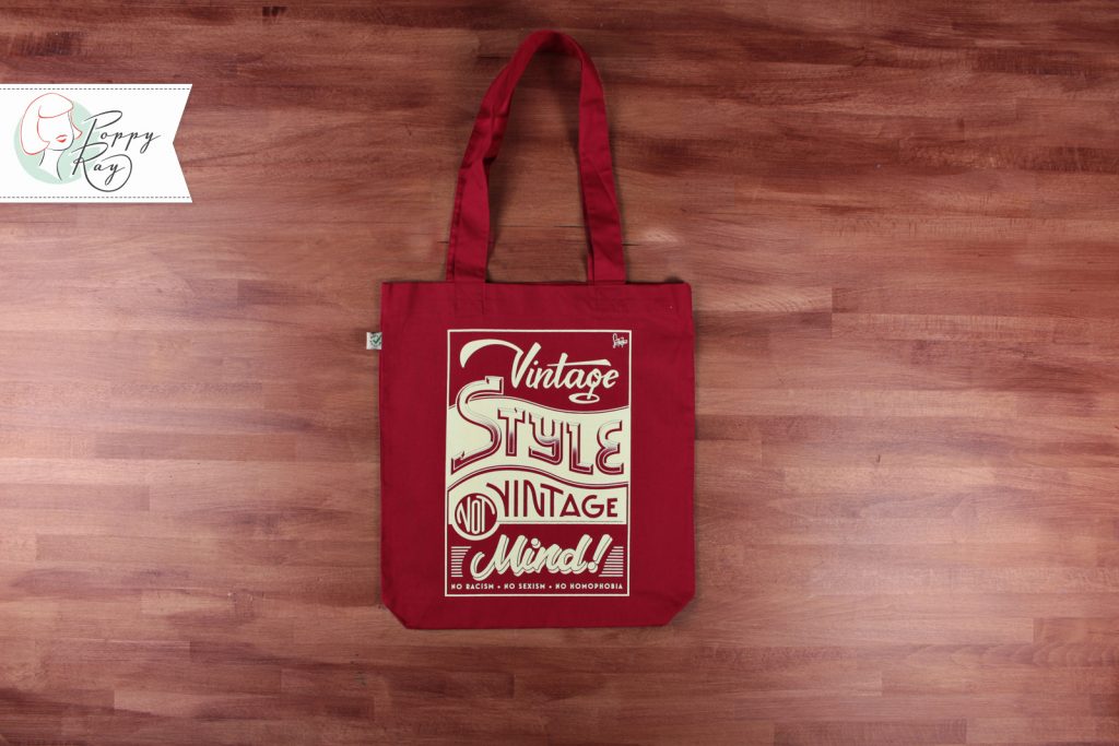 Tote Bag Vintage Style not Vintage Mind